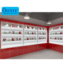 Latest Design Cell Phone Store Accessories counter Display For Mobile Store Design